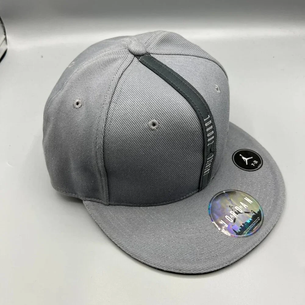 Air‎ Jordan 11 Hat Men 7 Cool Grey Jumpman Fitted Cap